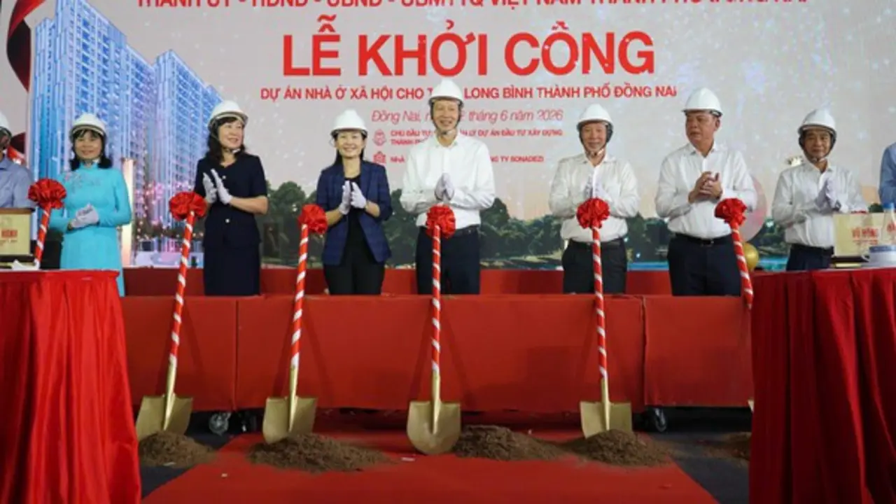 Đồng Nai: Khởi công dự án nhà ở xã hội cho thuê đầu tiên