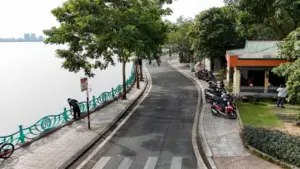 Dự kiến không mở đường ven Hồ Tây về phía khu dân cư