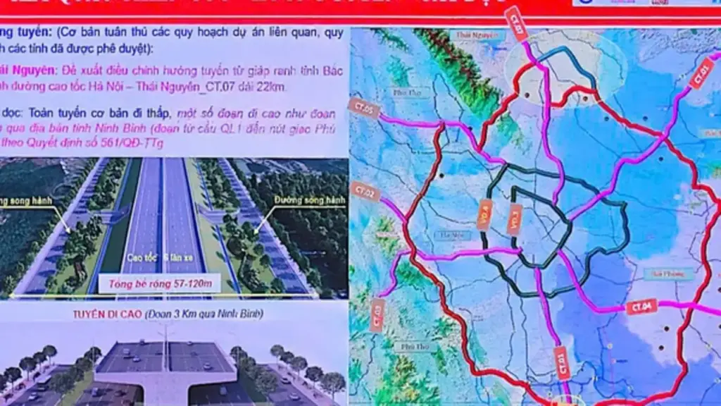 Đường Vành đai 5 - Vùng thủ đô dài 340 km, rộng 6 làn xe