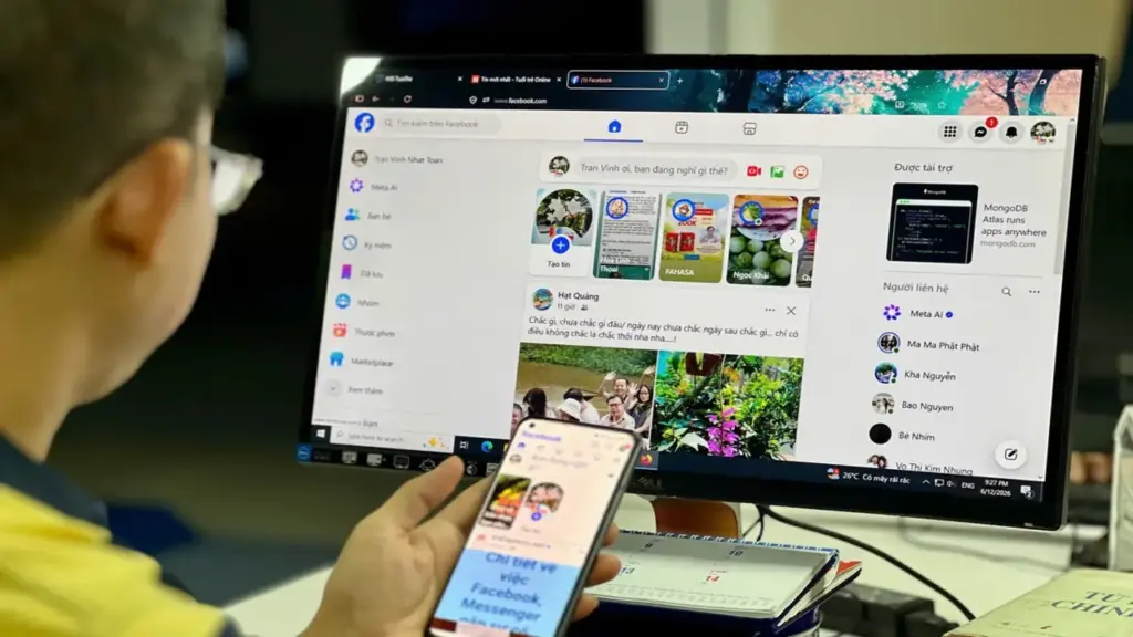 Facebook, Instagram và Messenger đồng loạt 'sập' diện rộng