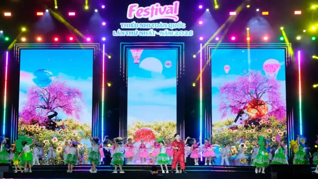 Festival thiếu nhi lần đầu tiên được tổ chức tại Đà Lạt