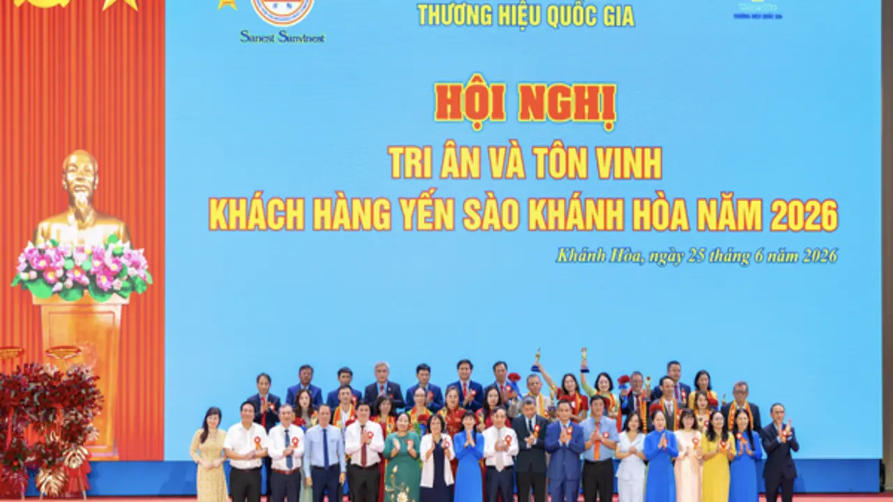 Gần 500 nhà phân phối, đại lý tham dự Hội nghị Khách hàng Yến sào Khánh Hòa 2026