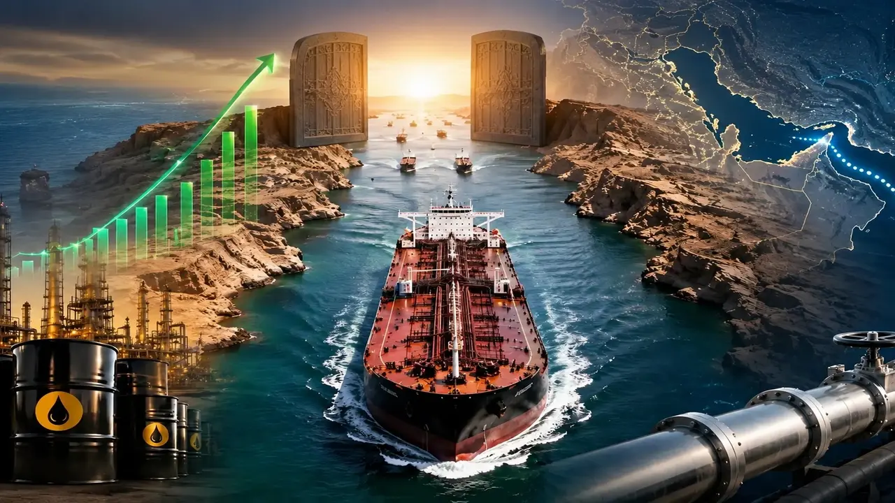 Giá dầu Brent rơi thẳng đứng và ẩn số từ eo biển Hormuz