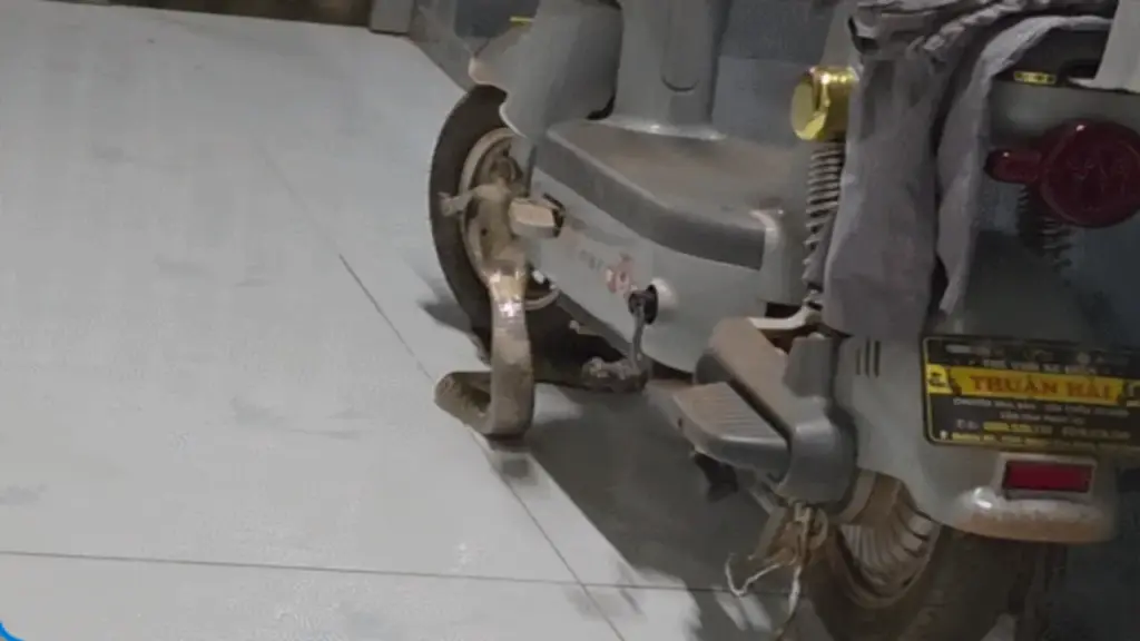 Gia đình tại TPHCM kinh hãi phát hiện rắn hổ mang ẩn mình dưới xe đạp điện
