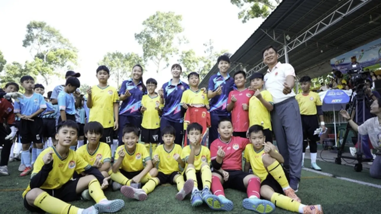 Giải bóng đá Thiếu niên - Nhi đồng Cúp HTV 2026: Thắp sáng ước mơ sân cỏ