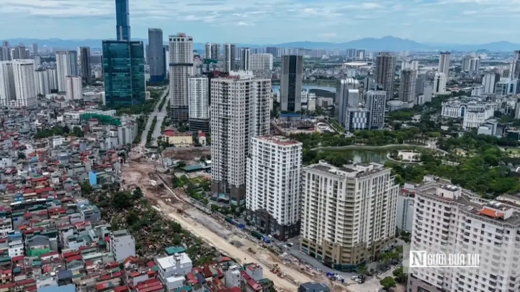 Hà Nội: Tuyến đường Vành đai 2,5 đoạn qua Cầu Giấy dần thành hình