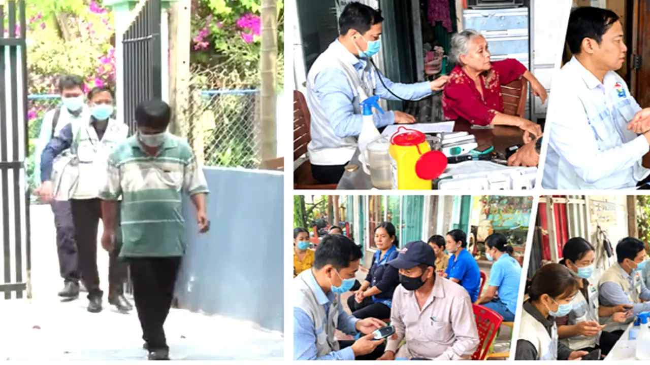 Hàng nghìn người dân TP.HCM được khám, theo dõi sức khỏe tại nhà