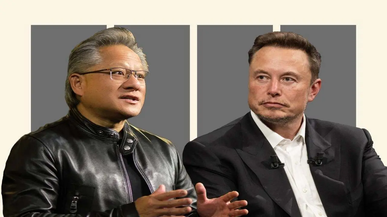Hé lộ tình bạn đặc biệt của 2 "ông vua" công nghệ Elon Musk và Jensen Huang