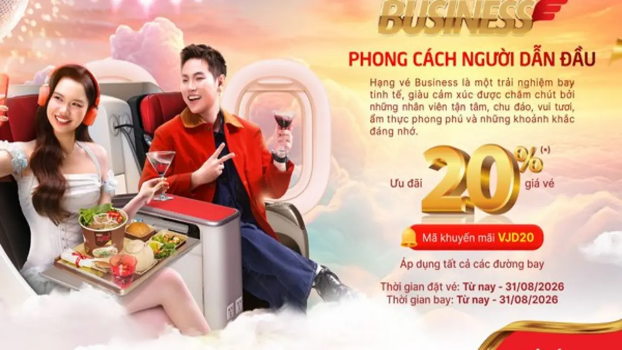 Hè rực rỡ, Vietjet tăng 30% chuyến, cung cấp 8,8 triệu vé từ 0 đồng