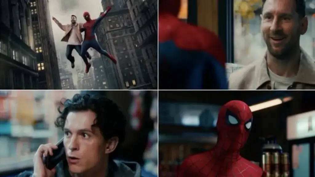 Hình ảnh Messi xuất hiện cùng Người nhện Tom Holland gây sốt: M10 lấn sân màn ảnh rộng?