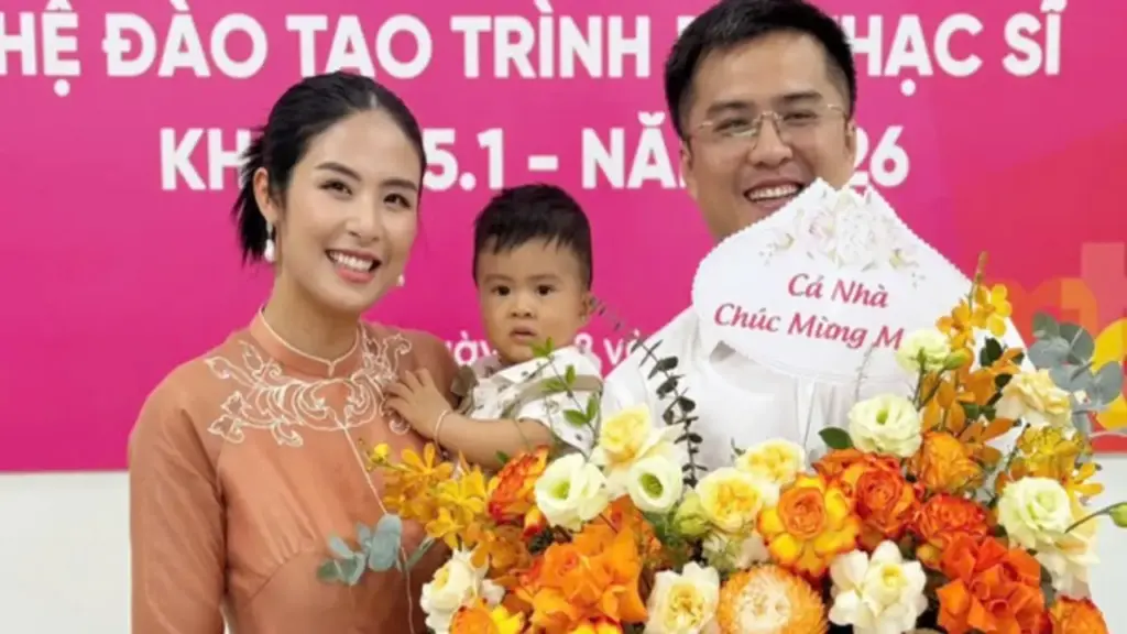 Hoa hậu Ngọc Hân hoàn thành chương trình thạc sĩ ở tuổi 37