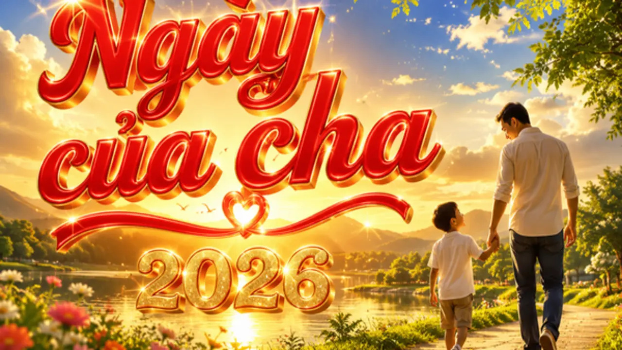 Hôm nay 21.6 là ngày của cha 2026, trùng với 2 ngày đặc biệt ở Việt Nam