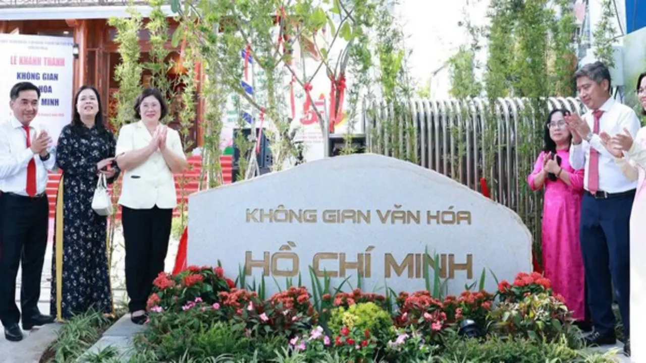 Hơn 6.000 lượt đóng góp xây Không gian văn hóa Hồ Chí Minh phường Bình Hưng Hòa