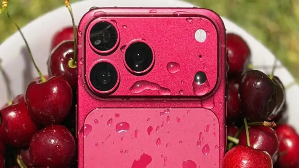 iPhone 18 Pro màu Dark Cherry xuất hiện khiến người hâm mộ mê mẩn