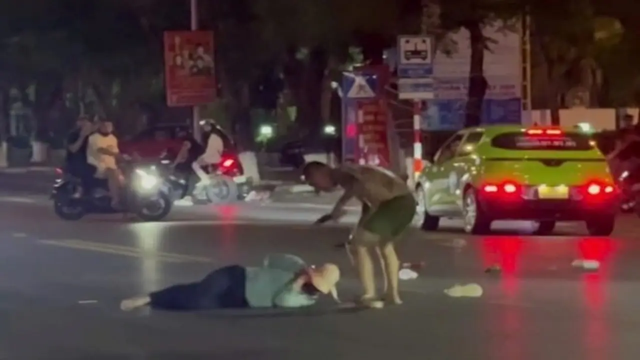 Kẻ ngáo đá ở Hải Phòng dùng dao chém công an và người đi đường