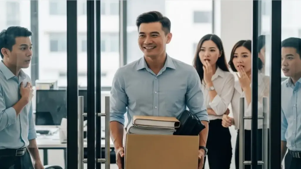 Khách VIP rời bỏ ngân hàng sau khi tôi nghỉ việc