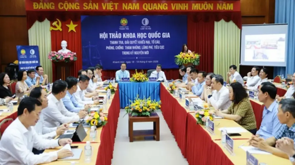 Khánh Hòa tổ chức hội thảo quốc gia về thanh tra, phòng chống tham nhũng, lãng phí