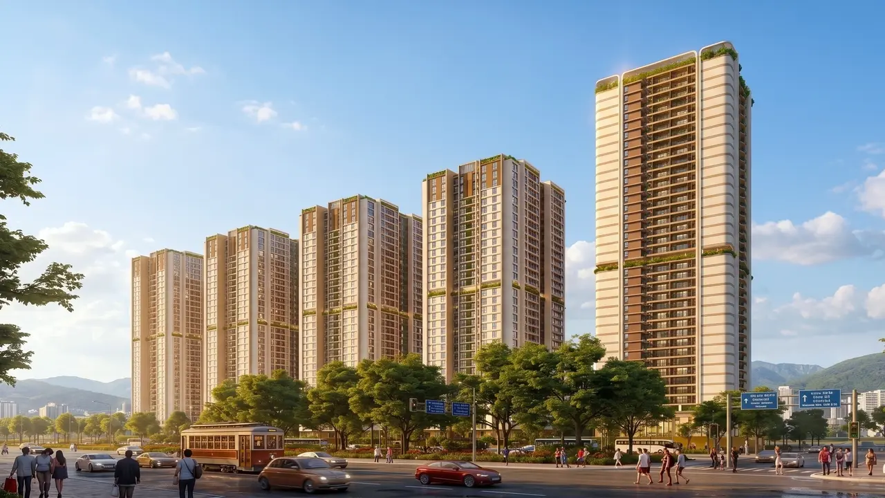 Khởi công 5 tòa nhà cao 34 tầng dành cho gia đình lực lượng quân đội