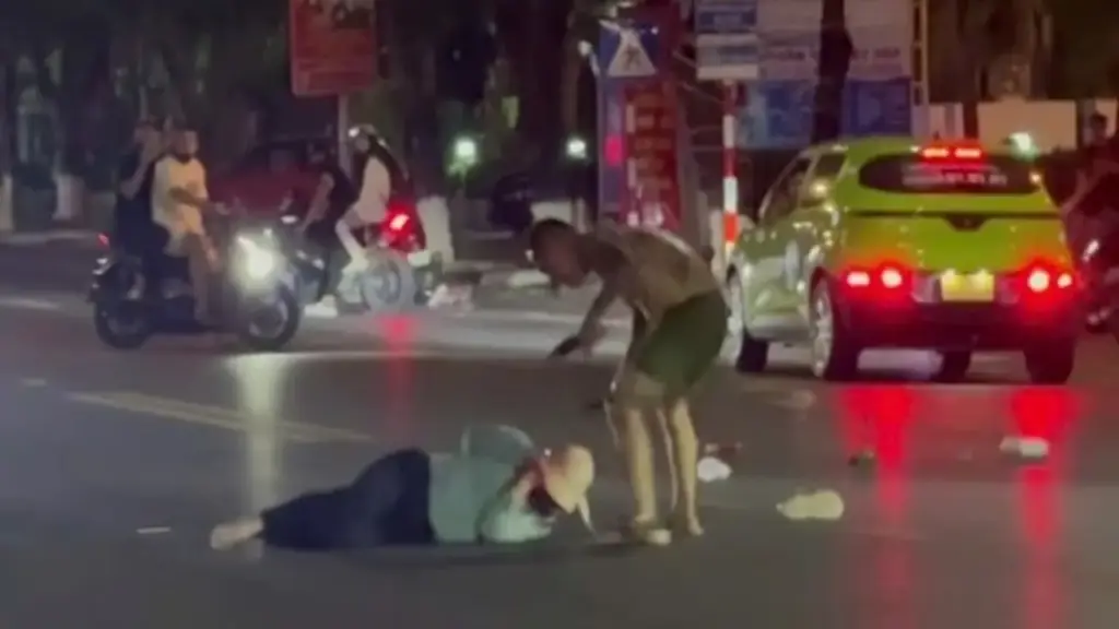 Khống chế đối tượng dùng dao chém công an và người đi đường ở Hải Phòng