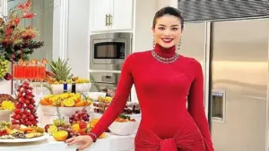 Không gian biệt thự của Phạm Hương ở Mỹ