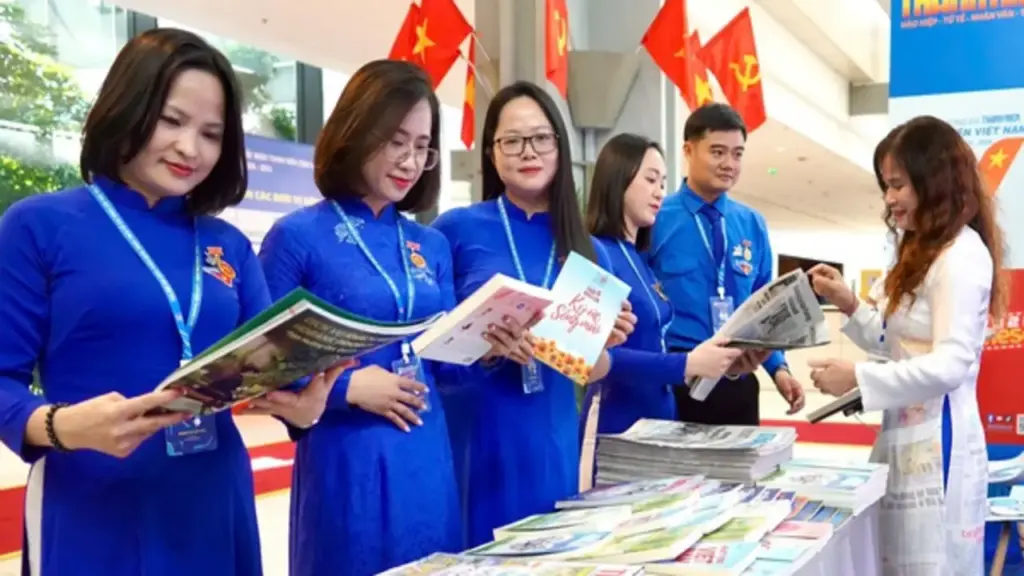 Không gian số kết nối của Báo Thanh Niên cùng người trẻ tại Đại hội Đoàn
