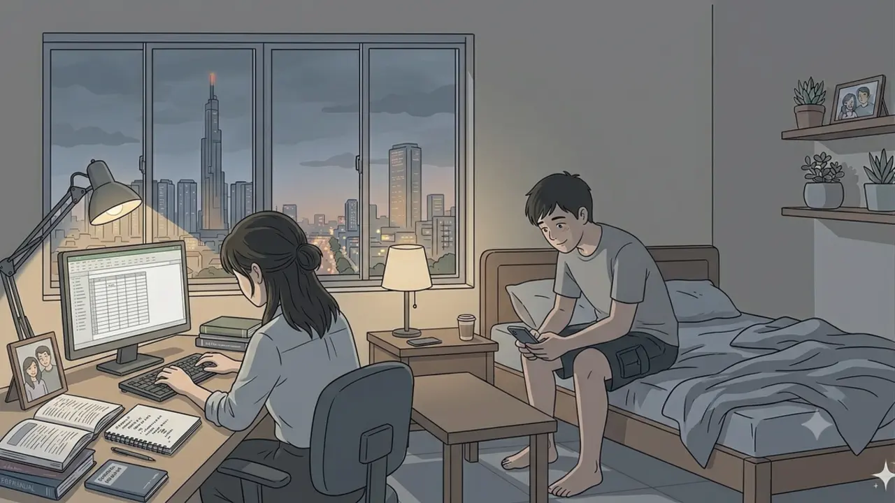 Làm việc tới đau dạ dày trả nợ giúp bạn trai, anh lại tán tỉnh người khác