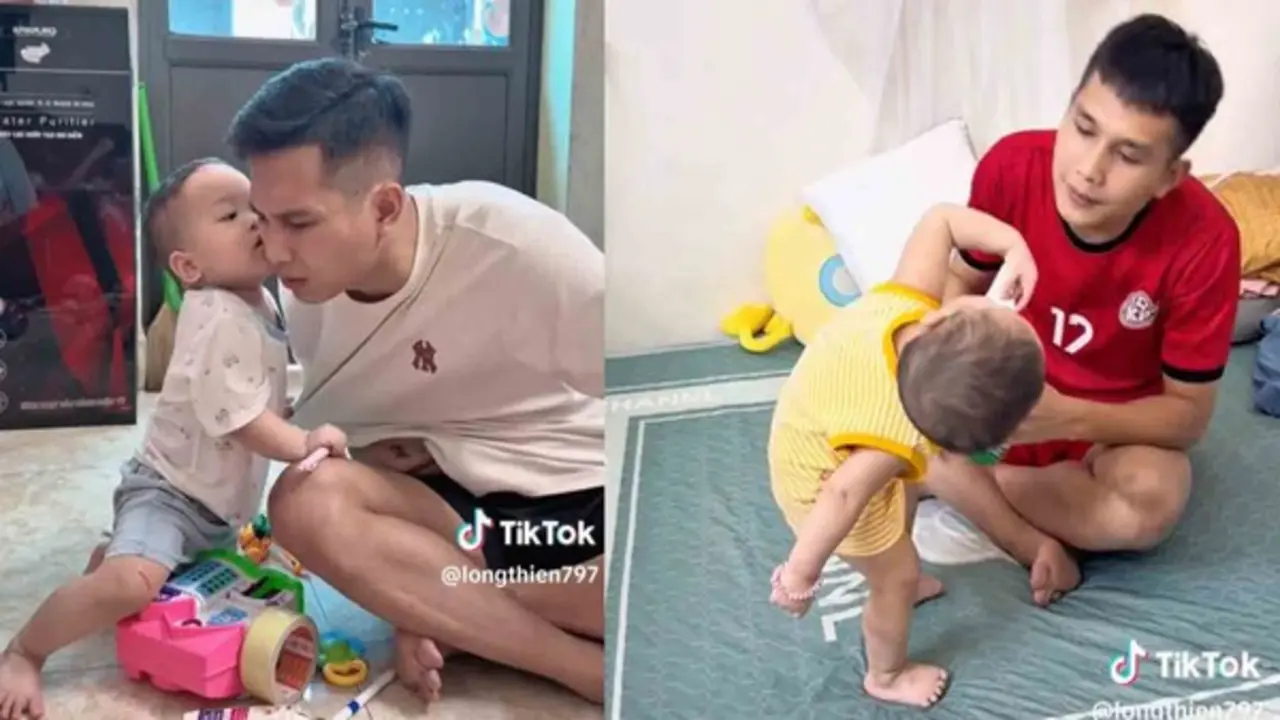 Lan tỏa trên mạng xã hội: Nhật ký làm cha 'triệu view'