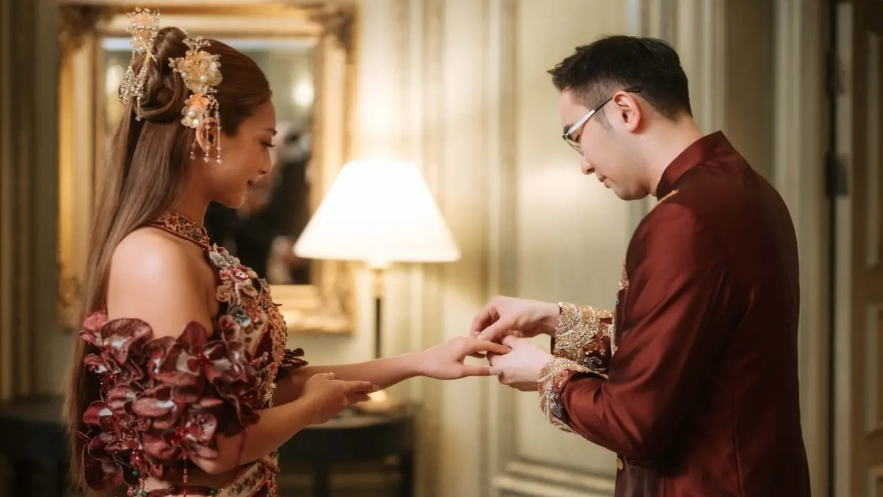 Lễ cưới của diễn viên Katleen Phan Võ ở Malaysia
