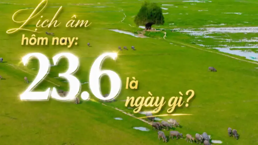 Lịch âm hôm nay 23.6 có phải là ngày đẹp ở Việt Nam?