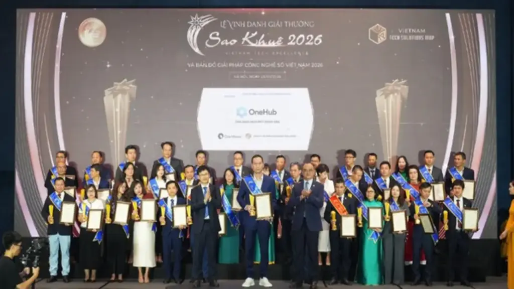Loạt giải pháp công nghệ đạt giải Sao Khuê: One Mount khẳng định vai trò ‘Innovation Hub’
