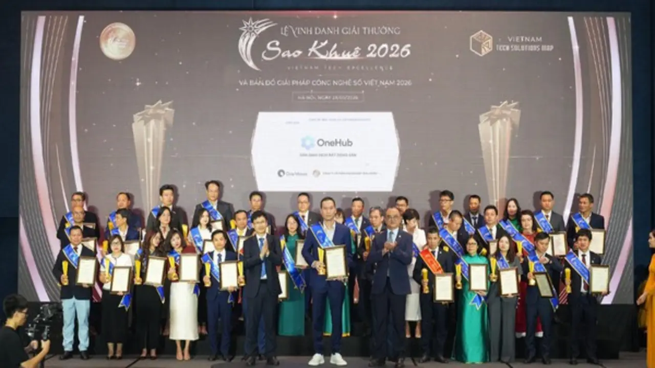 Loạt giải pháp công nghệ đạt giải Sao Khuê: One Mount khẳng định vai trò ‘Innovation Hub’