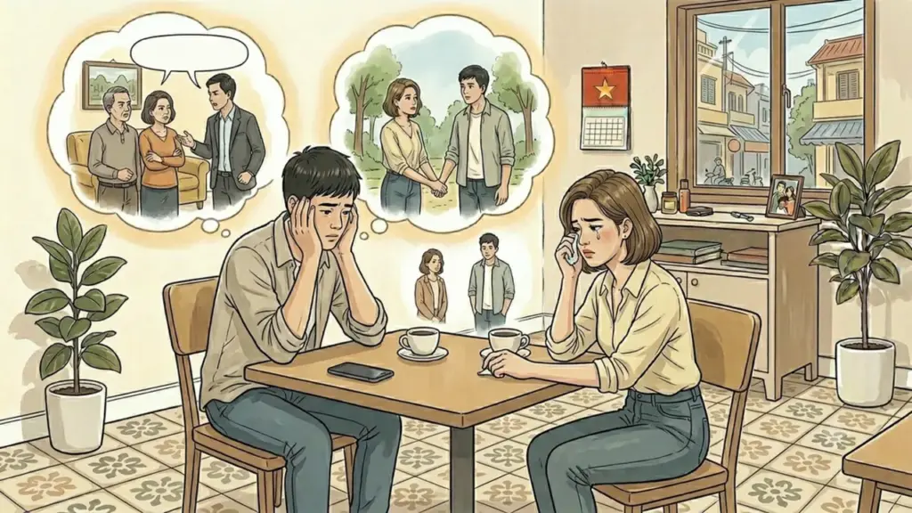 Mẹ bạn trai bỏ ăn để ép chia tay tôi