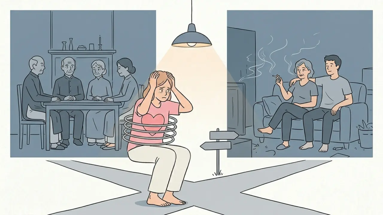 Mẹ của bạn trai hút thuốc khiến gia đình tôi thiếu thiện cảm