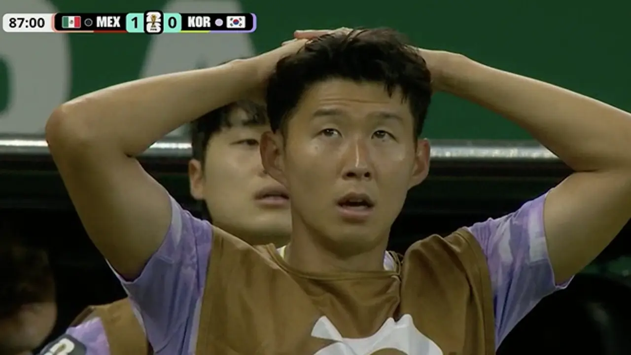 Mexico 1-0 Hàn Quốc (H2): Son thẫn thờ khi đồng đội bỏ lỡ