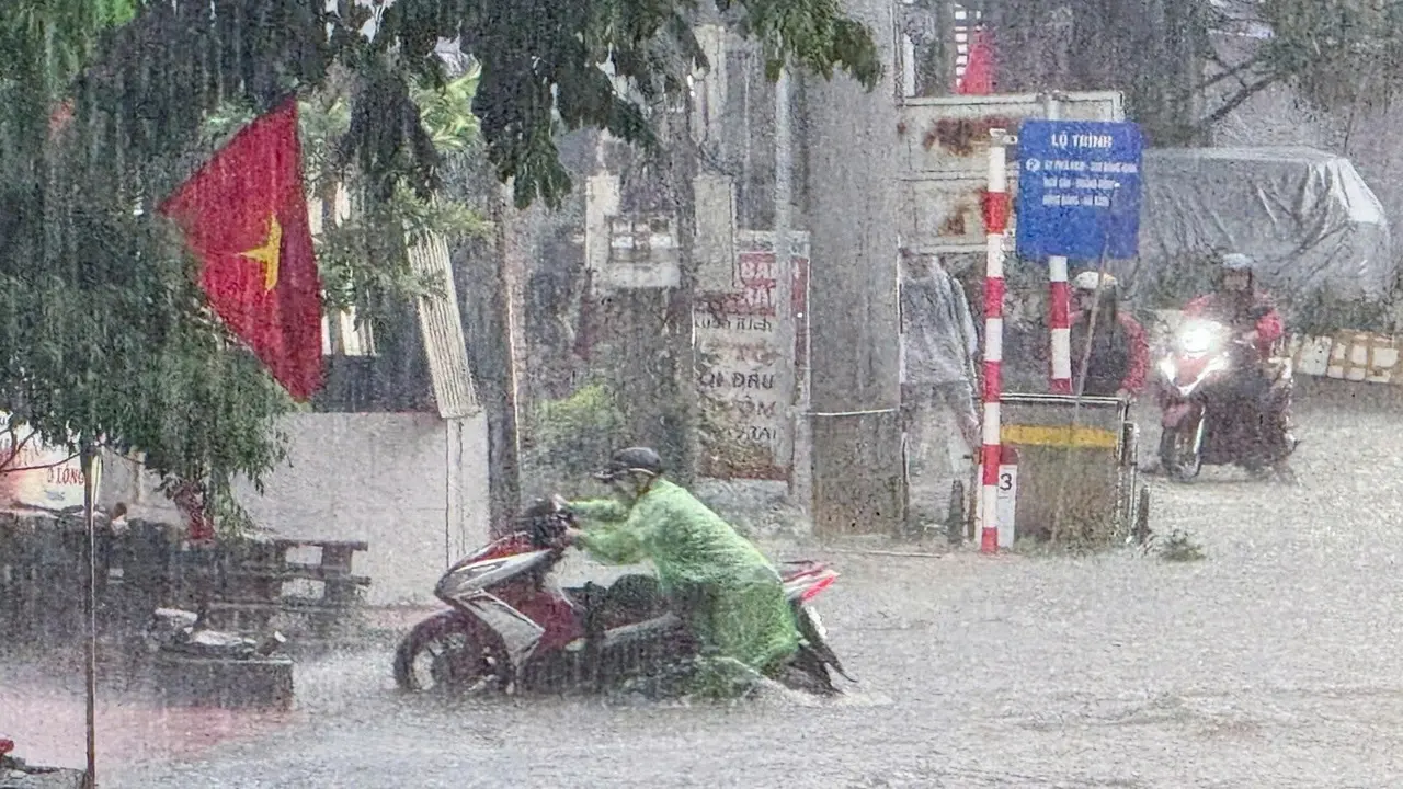 Miền Bắc mưa lớn diện rộng