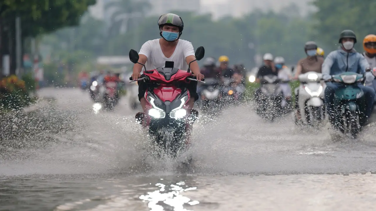 Miền Bắc mưa lớn kéo dài hết tuần tới