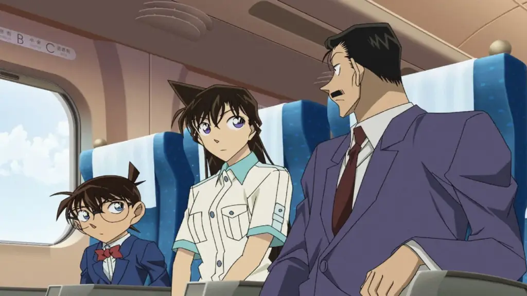 Mori Kogoro nhiều lần chứng minh không phải là người cha vô dụng trong Conan
