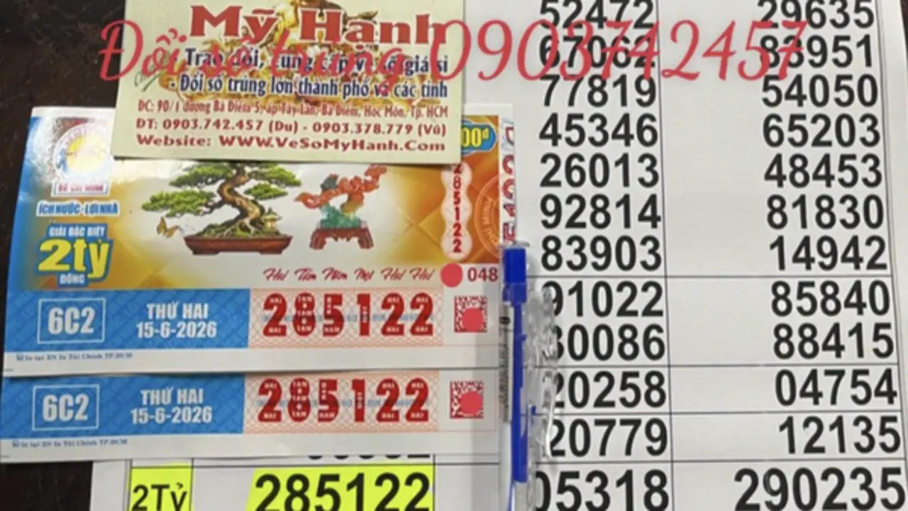 Mua vé số khi ngồi cà phê, tài xế ở TP.HCM trúng 4 tỉ xổ số miền Nam