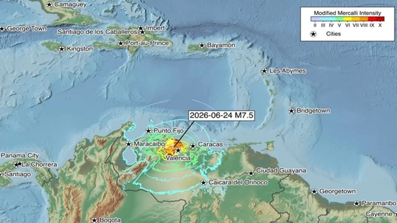 Mức độ phức tạp của động đất kép ở Venezuela