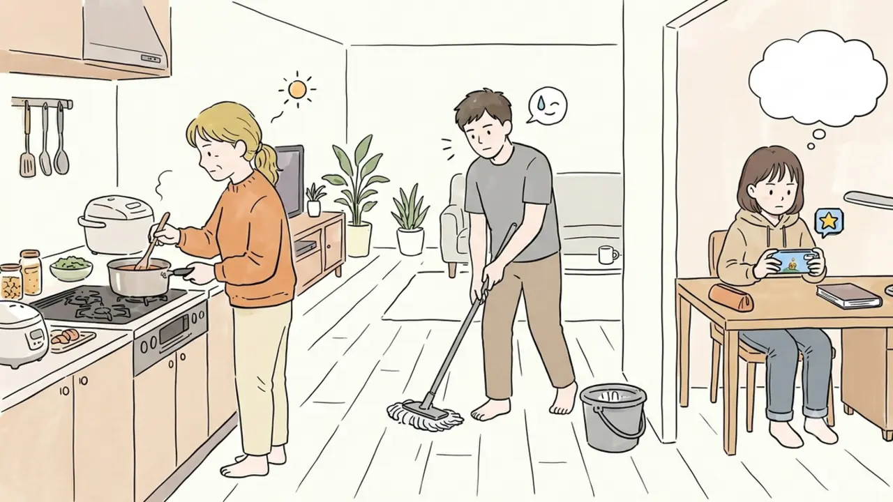Muốn cháu gái 15 tuổi chia sẻ việc nhà, chúng tôi phải trả tiền