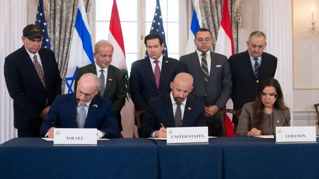 Mỹ - Israel - Lebanon ký thỏa thuận ba bên