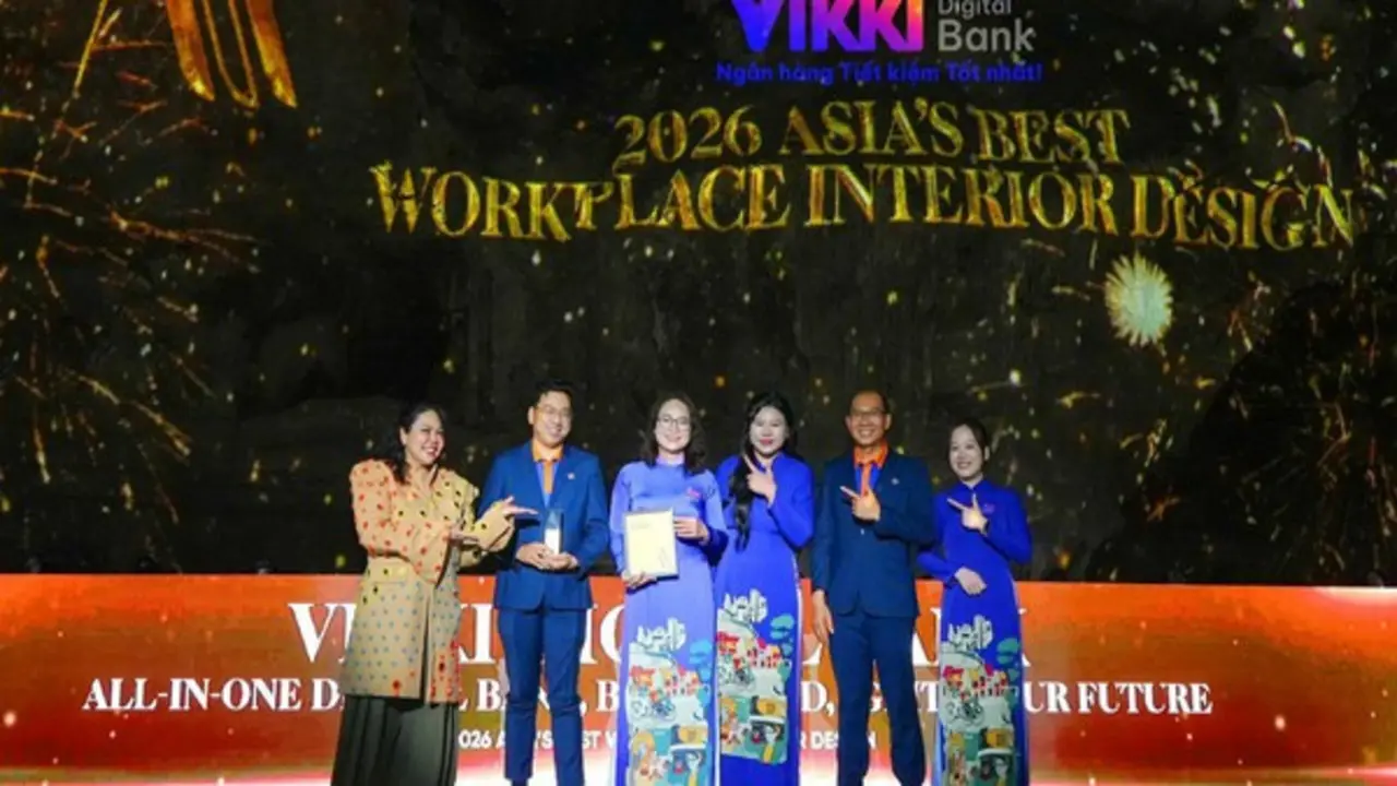 Ngân hàng Số Vikki kiến tạo chuẩn mực mới cho ngành ngân hàng với giải thưởng thiết kế xuất sắc nhất Châu Á