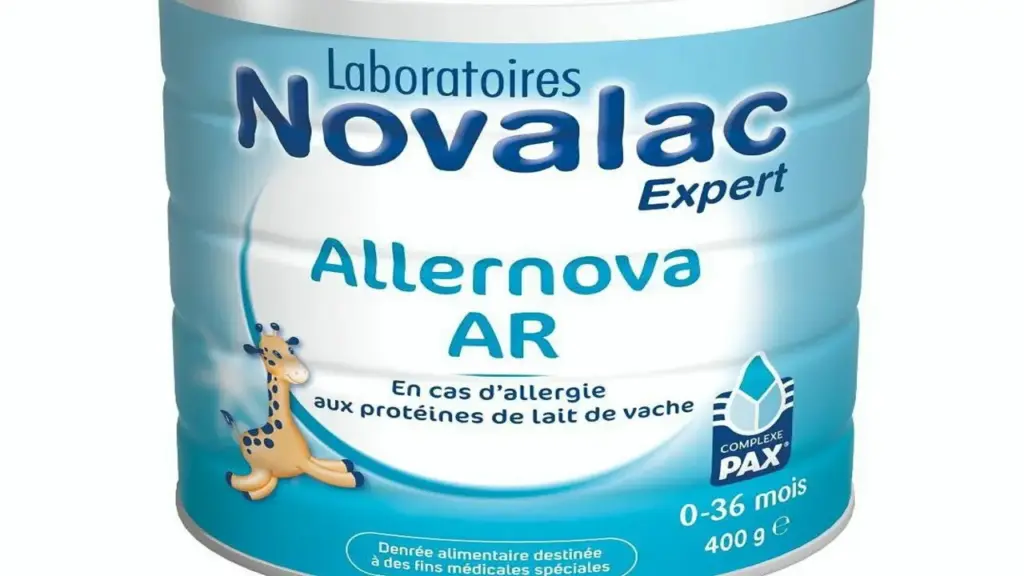 Ngừng sử dụng, thu hồi sữa bột Allernova AR của Pháp