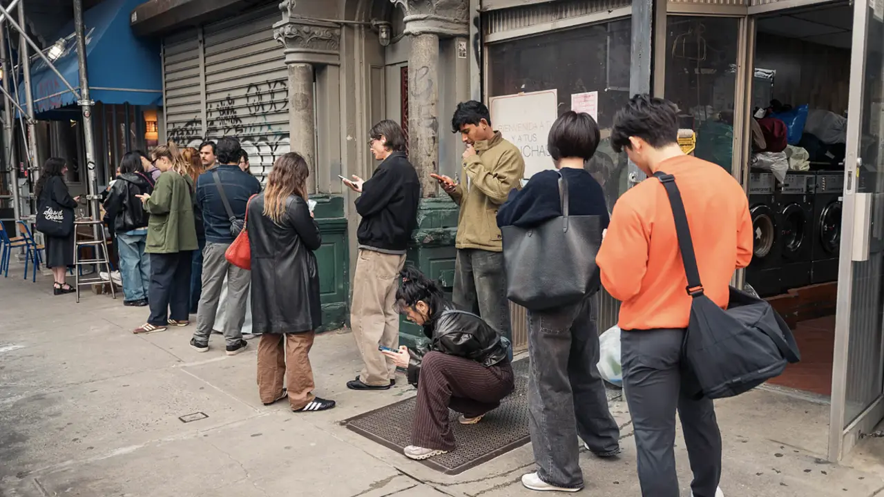 Người New York bỗng dưng 'nghiện' xếp hàng