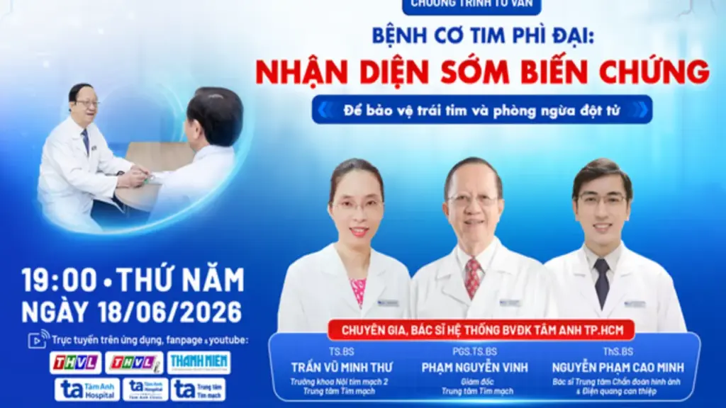 Nhận diện sớm bệnh cơ tim phì đại để phòng ngừa đột tử