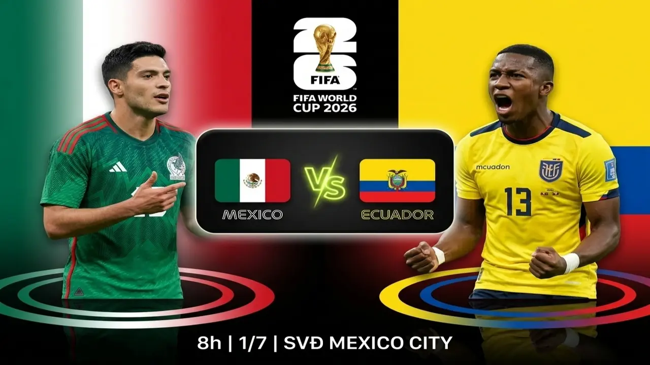 Nhận định Mexico - Ecuador (8h ngày 1/7): Khó cản bước chủ nhà Mexico