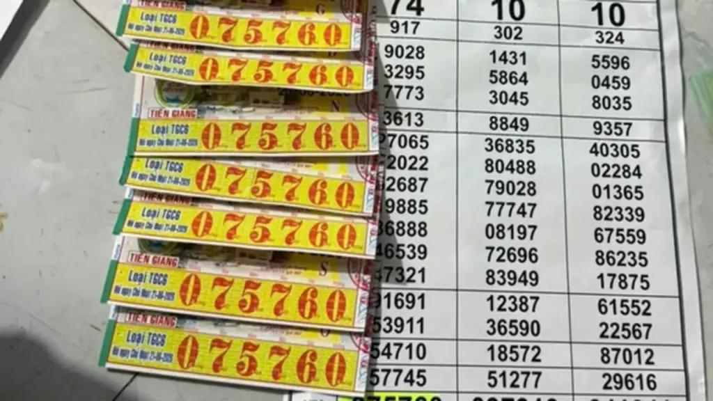 Nhiều người trúng độc đắc xổ số miền Nam đài Tiền Giang, chia nhau 24 tỉ