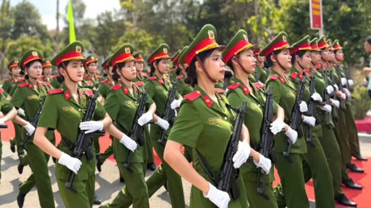 Những thí sinh đầu tiên trúng tuyển Trường ĐH Cảnh sát nhân dân năm 2026