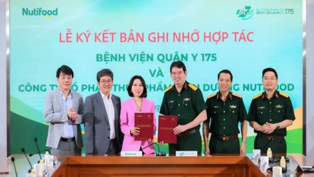 Nutifood kết hợp Bệnh viện Quân y 175 nghiên cứu các giải pháp dinh dưỡng Việt