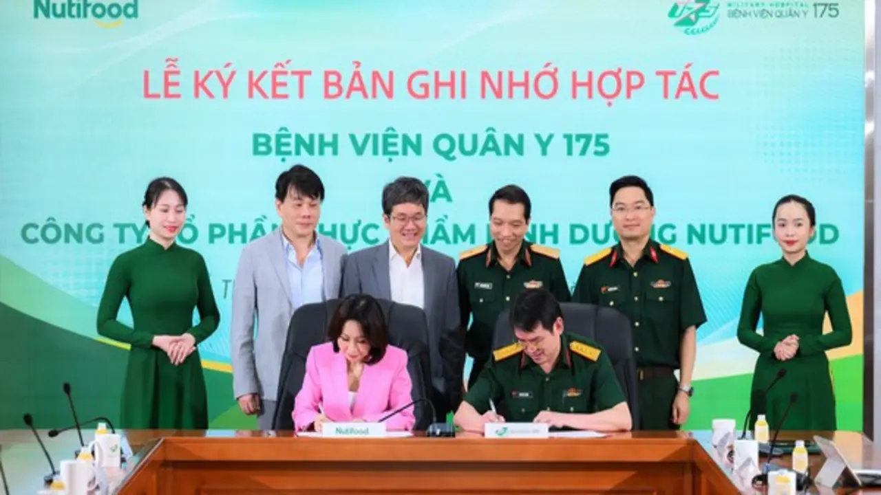 Nutifood và Bệnh viện Quân y 175 hợp tác xây dựng nền tảng nghiên cứu khoa học cho các giải pháp dinh dưỡng Việt